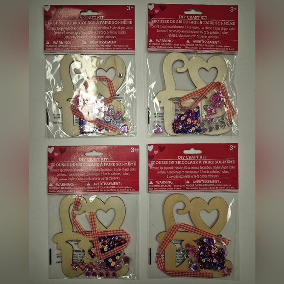 Other - "LOVE" DIY Craft Kit - 4 Pks